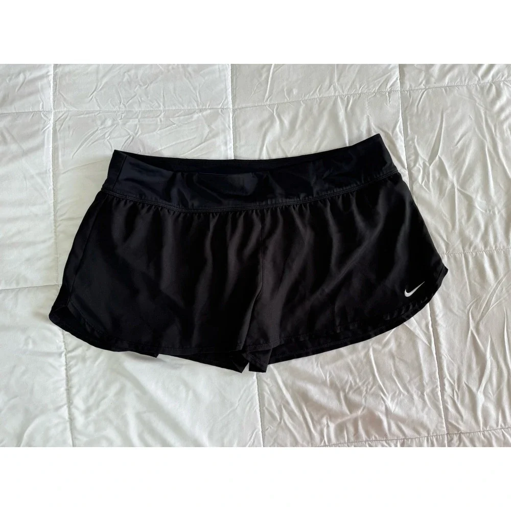 Nike Women's Black Swim Board Shorts Womens Size X-Large 3
